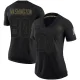 Women's Limited Montrell Washington New York Giants Black 2020 Salute To Service Jersey