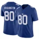 Youth Limited Montrell Washington New York Giants Royal Vapor F.U.S.E. Jersey